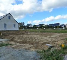 Fin du terrassement en 1 journée