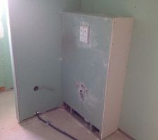 Wc Suspendu et douche de la suite parentale