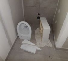 WC de la partie chambres