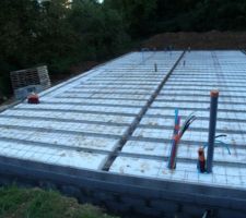 Isolation terminée plus qu'a couler la semelle