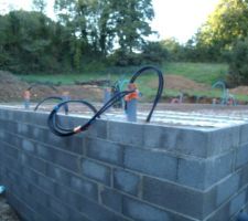 Isolation terminée plus qu'a couler la semelle