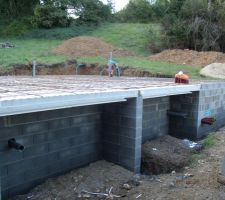 Isolation terminée plus qu'a couler la semelle