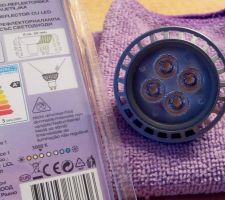 Souci ampoule LED.