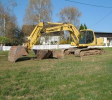 La mini Pelle 21T du terassier