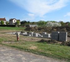 Mur du sous-sol : 1er jour