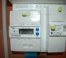 Mise en service EDF
Primo consommation = 000000