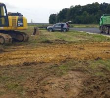 R&eacute;alisation du chemin acces