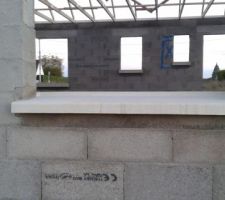 Appuis de fenêtre ton pierre