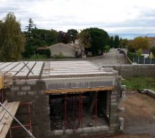 Toit terrasse pour le spas