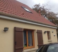 Projecteurs avec detecteurs côté jardin