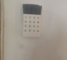 Clavier d'alarme