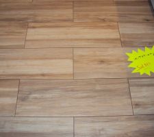 Carrelage imitation parquet