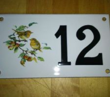 Plaque de rue