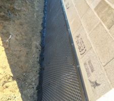 Goudron et DeltaMS étanchéité vide sanitaire