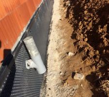 Goudron et DeltaMS étanchéité vide sanitaire