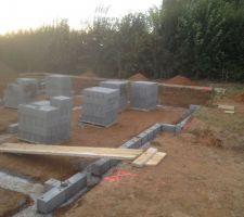 Premier rang du sousbassement