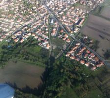 Le lotissement vu du ciel ce weekend :)