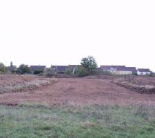 C&ocirc;t&eacute; du lotissement des lots 1 &agrave; 13