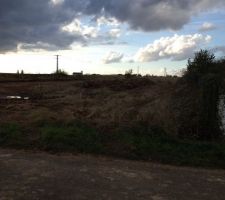 C&ocirc;t&eacute; du lotissement des lots 14 &agrave; 32.