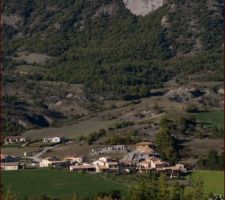 Vue du sud vers le nord