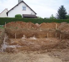 D&eacute;but du terrassement