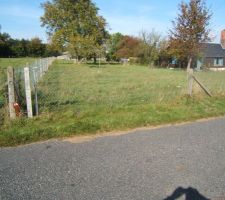 Entr&eacute;e du terrain