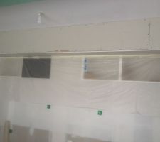 Habillage cuisine en placo