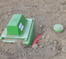 La micro station est installée, le technicien est venu nous expliquer son fonctionnement et la raccorder au compteur électrique.