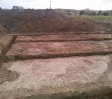 D&eacute;but des fondations