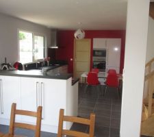 Salon S&eacute;jour Cuisine