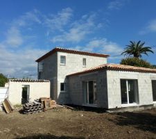 Démolition/reconstruction partie studio