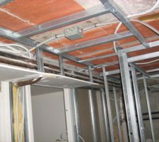 Cloisonnement du plafond