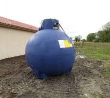 Cuve de rétention des eaux pluviales (5 m3)