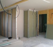 Futur emplacement de la cheminée