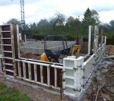 Préparation de la terrasse