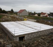 Livraison du plancher et trappe accès VS