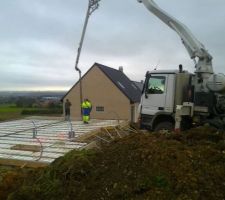 C'est parti pour la dalle ! :-)