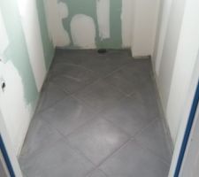 Pose carrelage toilettes