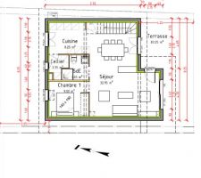 Plan rez-de-chaussée