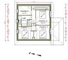 Plan de l'étage