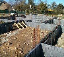 Réglage de l'aplomb des murs