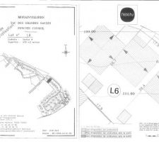 Plan détaillé du terrain.