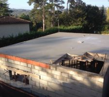 Dalle plancher Ã©tage coulÃ©e