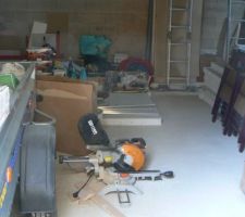 Le garage presque rang&eacute; !!