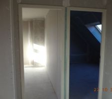Portes chambre 2 et 3 étage