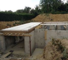 Plancher polystyrène et hourdis
