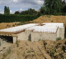 Plancher polystyrène et hourdis