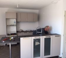 Installation de la cuisine