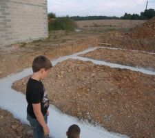 Le beton à été coulé