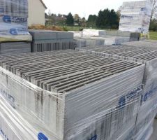 Livraison des parpaings
Parpaing EasyTherm